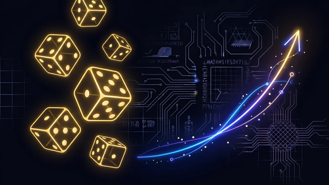 Provably fair original crypto games with transparent odds